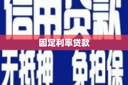 卑南固定利率贷款