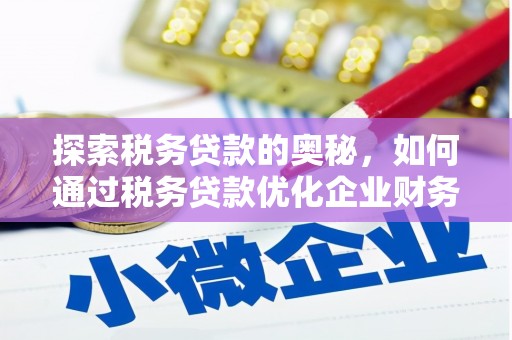 丰顺探索税务贷款的奥秘，如何通过税务贷款优化企业财务