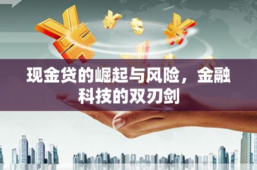 芦山现金贷的崛起与风险，金融科技的双刃剑