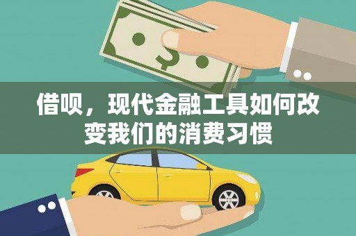 新县借呗，现代金融工具如何改变我们的消费习惯