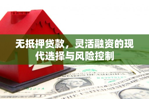 黔东南无抵押贷款，灵活融资的现代选择与风险控制