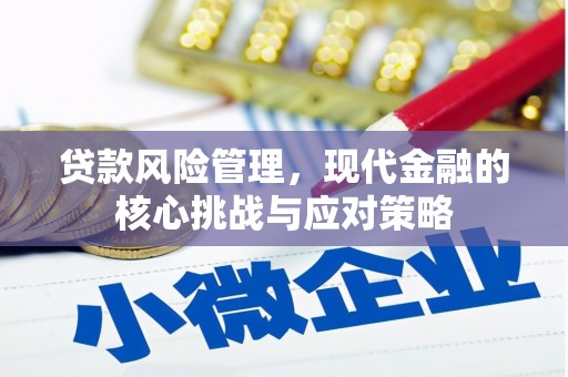 兴业贷款风险管理，现代金融的核心挑战与应对策略