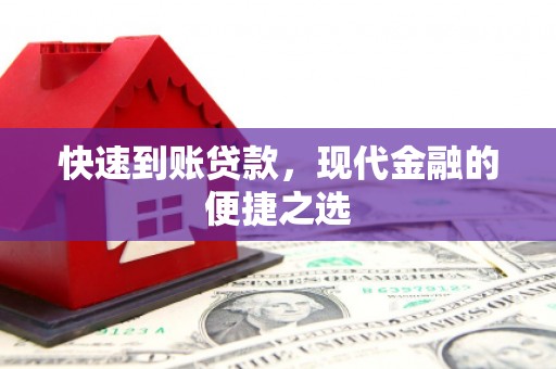 惠民快速到账贷款，现代金融的便捷之选