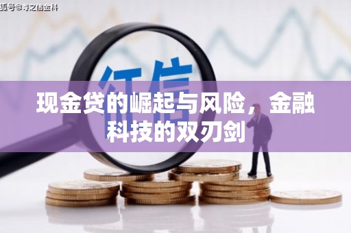 鄂城现金贷的崛起与风险，金融科技的双刃剑