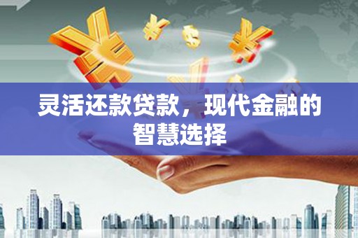 洪雅灵活还款贷款，现代金融的智慧选择