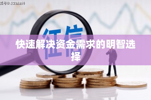 嘉祥快速解决资金需求的明智选择